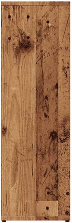 vidaXL Artisan Oak Bookshelf - 50x25x80 cm