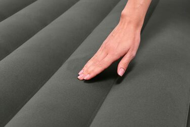 Надувний матрац Bestway Tritech Twin Grau 188x99x25 см - двоспальний, сірий