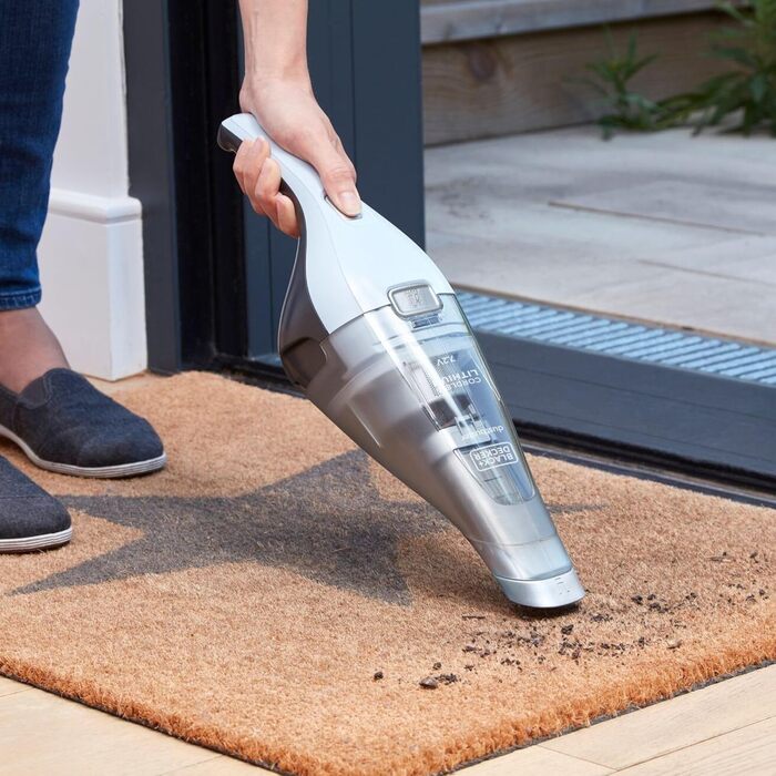 Ручний бездротовий пилосос BLACK+DECKER Dustbuster 3.6V, NVC115JL-QW, білий