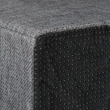 Сходинки для собак та котів Relaxdays, 3 сходинки, з місцем для зберігання, сірий/білий, 39 x 40 x 49 см