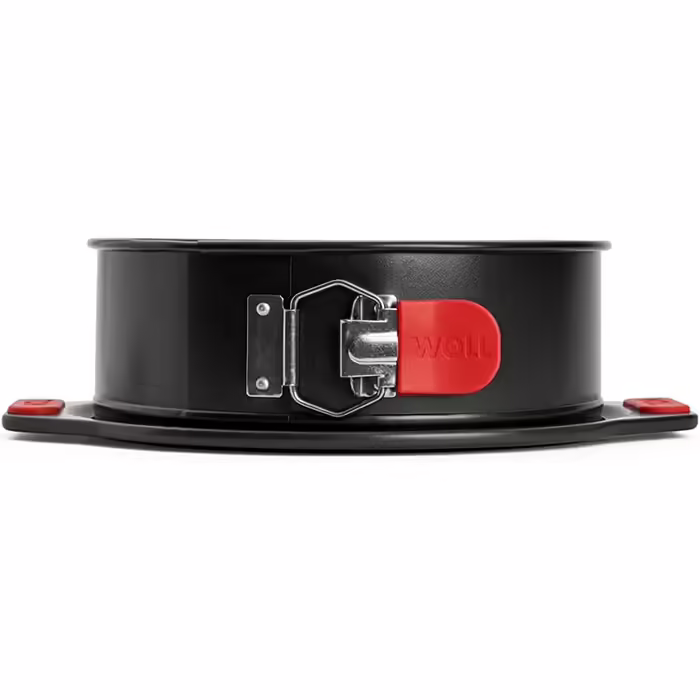 Woll Bakeware Springform Ø 20 cm, with leak-proof base, quick-release latch, and heat-resistant silicone handles up to 230°C, PFAS-free, double-layer non-stick coating