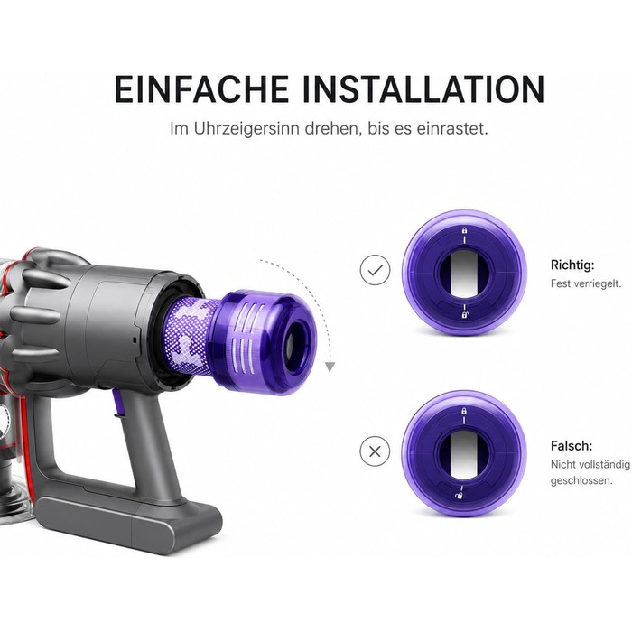 Фільтр для пилососа Dyson V12 Detect Slim Absolute Extra (2 шт) - Оригінал 971517-01