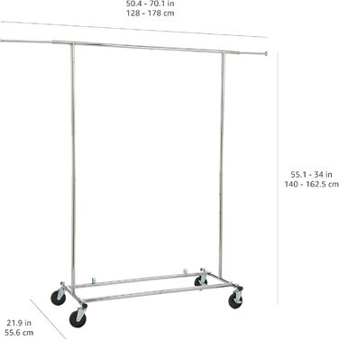 Amazon Basics Clothes Rack - Chrome