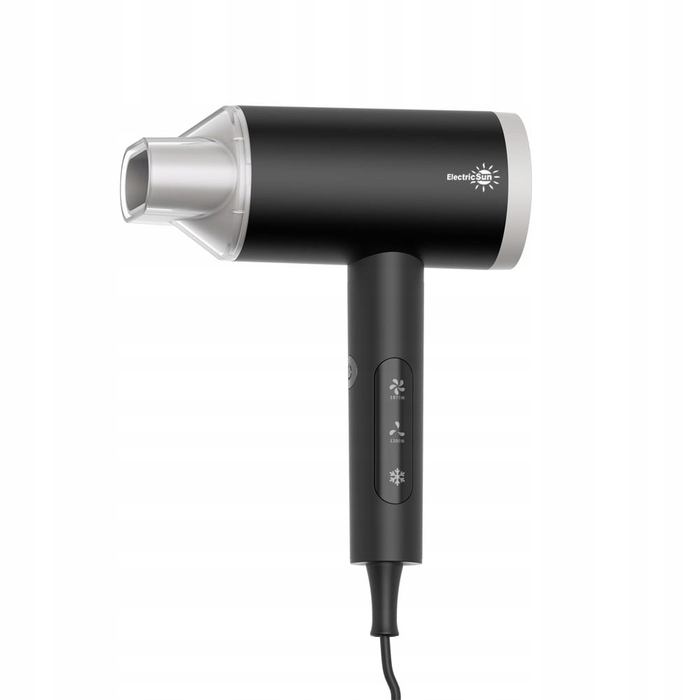 Фен для волосся з іонізацією ElectricSun, 1875 Вт, 3 температурні режими