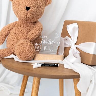 Wonderwish - Personalized Night Light for Babies - Individual Nightstand Lamp for Children - Personalized Gifts for Kids - Baby Gift - New Baby Gift (Universal)