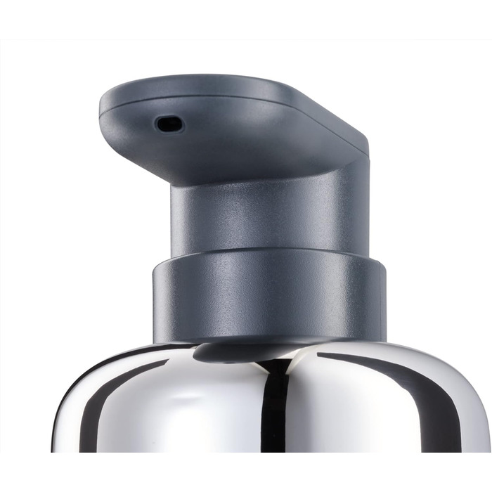 Joseph Joseph EasyStore - Luxury Stainless Steel Soap Dispenser with Level Indicator, Easy-to-Press Pump Head, Non-Slip Base, Refillable