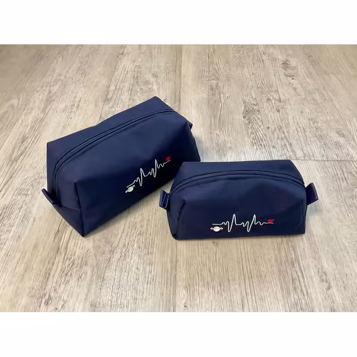 EKG heart rate cosmetic bag large travel bag wash bag travel pharmacy medical bag doctor nurse