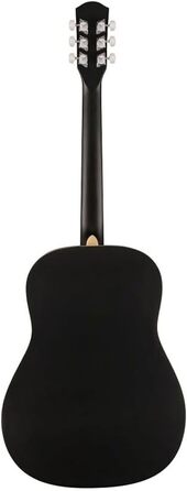 Акустична гітара Fender FA-25 Dreadnought з палісандровим гриф, чорного кольору