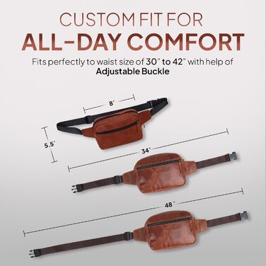 Чоловіча шкіряна поясна сумка TheAntiq, 20,3 x 12,7 x 7,6 см (8 x 5 x 3 дюйми), зелена, з регульованим ремінцем, для подорожей та повсякденного використання