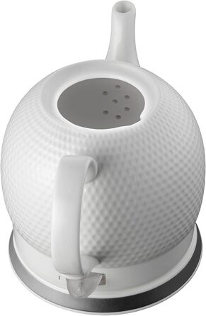 Concept Golf RK0050 Electric Kettle - Ceramic 1.2L, White - 3D Golf Ball Design
