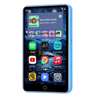 MP3-плеєр ZAQE 80GB з Bluetooth, WiFi, Android, Spotify, FM-радіо, 4