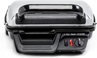 Tefal Contact Grill 2in1 GC3050 | Sandwich Maker | Folds out as a tabletop grill/BBQ with double grilling surface | Adjustable thermostat | Non-stick coated | 2000W | 38.3x21x38.8cm Single without baking function