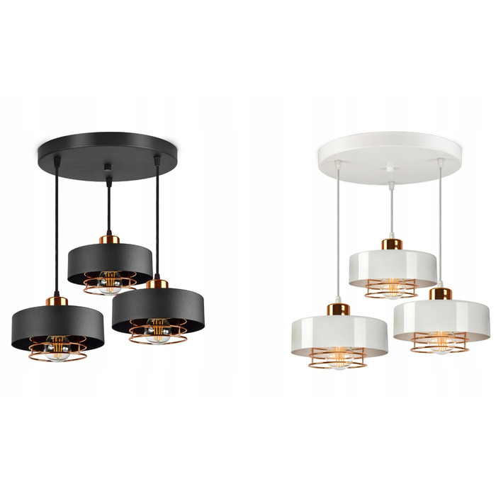 Підвісна люстра Luxolar 754 на 3 цоколі E27