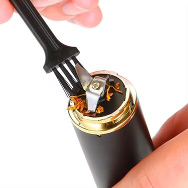 Електричний алюмінієвий гриндер для спецій та трав, USB зарядка, портативний млинок із гострими лезами