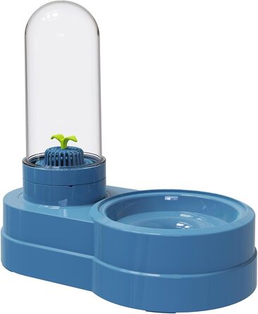 Автоматичний поїльник для котів та собак, 580 мл. Фонтанчик для тварин з фільтром. Підходить для малих собак, котів, кроликів та інших дрібних тварин (Блакитний)