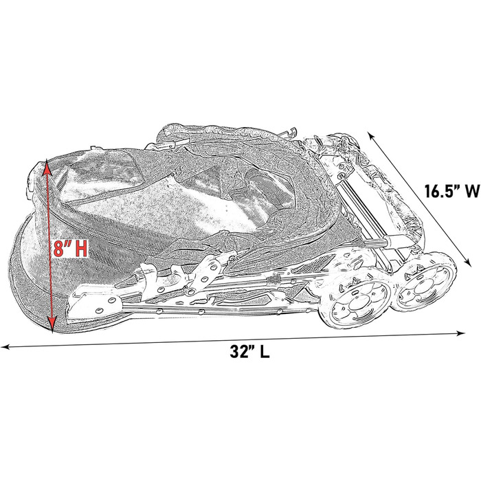 Дитяча коляска для тварин Pet Gear Happy Trails Lite, Dark Platinum: для котів/собак, з безпечним ременем та кошиком для зберігання