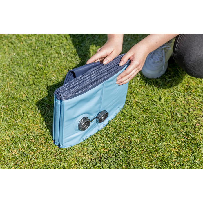 Trixie 39482 Dog Pool, ø 120 x 30 cm, turquoise/gray
