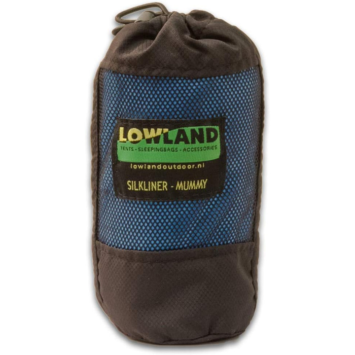 Спальний мішок LOWLAND OUTDOOR з шовку для хостелів, легкий туристичний кокон