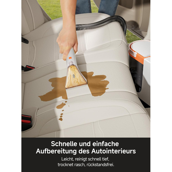 Uwant B300 Pro: Професійний очищувач меблів та килимів, 18000 Па, для диванів, килимів та матраців