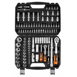 Набір торцевих ключів NEO TOOLS, 110 предметів, 1/2