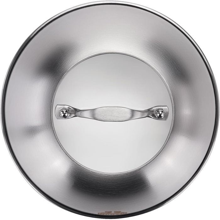 Набір для приготування Smash Burger: прес для гамбургерів, дзвоник, лопатка, нержавіюча сталь 304, гарантія 10 років (6 дзвоників з віконцем)