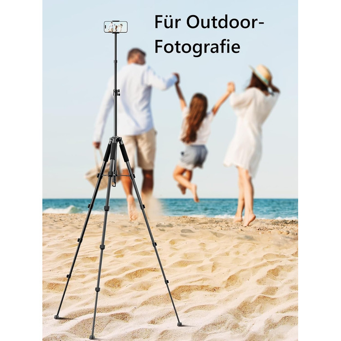 Штатив настільний Elitehood з виносним плечем 114 см, гнучкий, для iPhone, Android, відеозйомки, 180 см, 63 см