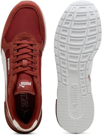 Кросівки Puma St Runner V2 NL Unisex для дорослих та дітей, Bordeaux Red White (39 EU)