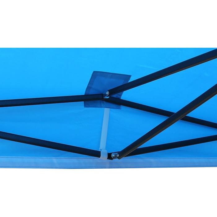 All Seasons Gazebos Pavilion, 2 x 2 m, robust, completely waterproof (light blue)