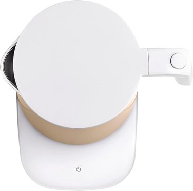 ZWILLING Enfinigy Water Kettle Pro with Temperature Setting, Stainless Steel Scale Filter & Keep-Warm Function, 1850 Watts, 1.5 Liters, Gold, Golden