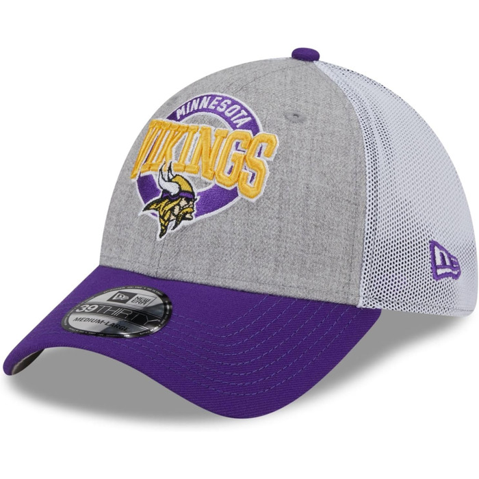 Кепка New Era 39Thirty Stretch Mesh - Miami Dolphins (L, Minnesota Vikings)