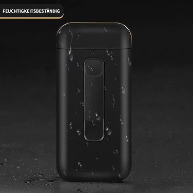 Електронне табакерне аксесуар Lafagiet XL666: кейс для сигарет з запальничкою, LED-дисплей, 18 шт. King Size, подарунок для чоловіків