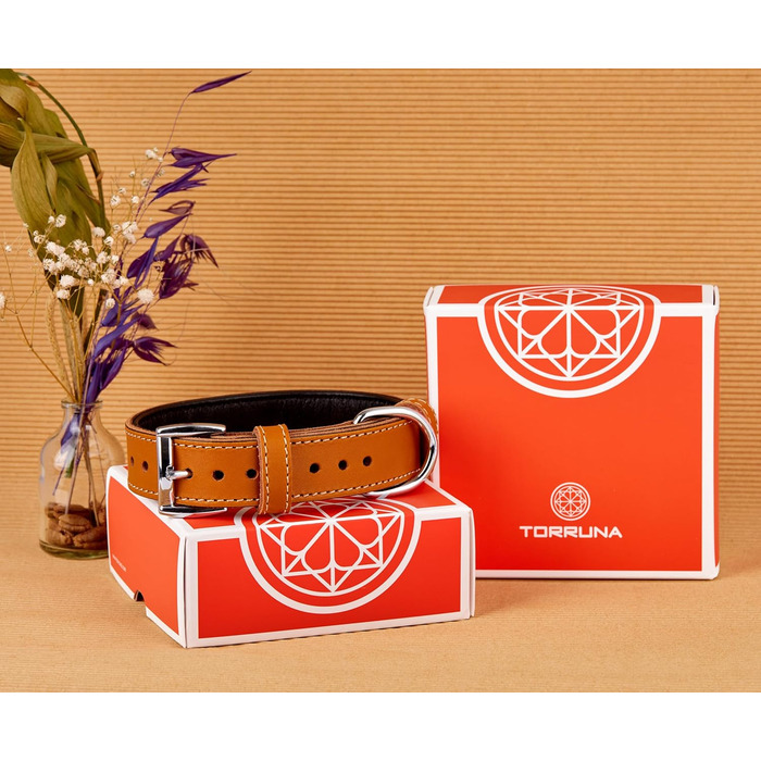 Нашийник для собак з м'якої шкіри, міцний та довговічний. Підходить для собак маленьких, середніх та великих порід. Розмір: 28-36 см (Гірчичний)