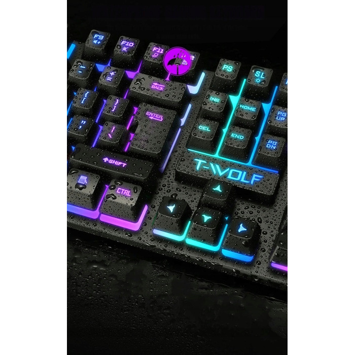 Ігрова механічна RGB клавіатура з LED-підсвіткою