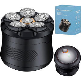 Електричний голкострум для гоління голови чоловічий, вологостійкий, з USB-C, легко чистити