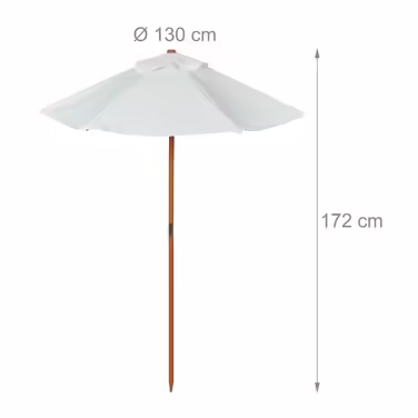 Relaxdays Round Children's Seating Group with Umbrella