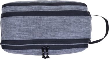 Чоловіча/Жіноча дорожня косметичка-органайзер для подорожей Elephant (13028) сіро-чорна