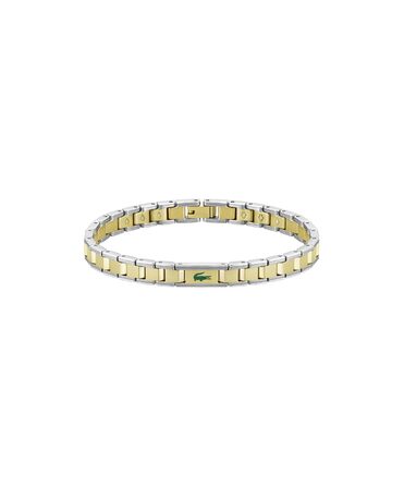 Браслет Lacoste METROPOLE EDGE чоловічий з нержавіючої сталі (двоколірний)