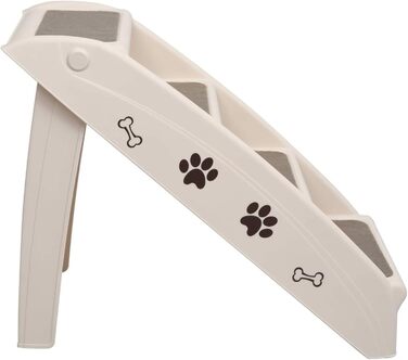 Східці для собак Tidyard: для ліжка, дивану та авто, кремовий, 62 x 40 x 49,5 см