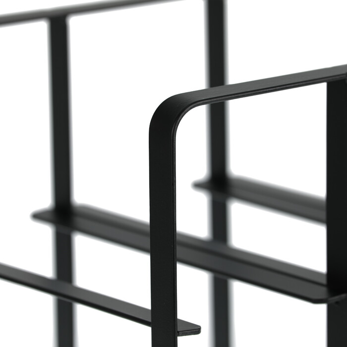 Relaxdays Metal Wine Rack for 9 Bottles