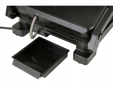 Складаний електричний гриль Lund 67440, чорний, 2000 Вт