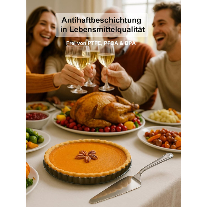 Форми для тартів Yamteck Tarteform 10см, 6 шт. З підйомним дном, антипригарне покриття, вуглецева сталь. Для тартів, пирогів, випічки, сімейних обідів та свят. Розмір 10х2 см, 6 шт. (28*3 см)