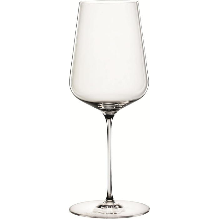 Spiegelau 2-Piece Universal Wine Glasses Set, 550 ml, Definition, 1350161, Crystal Glasses for Red and White Wine, Dishwasher Safe