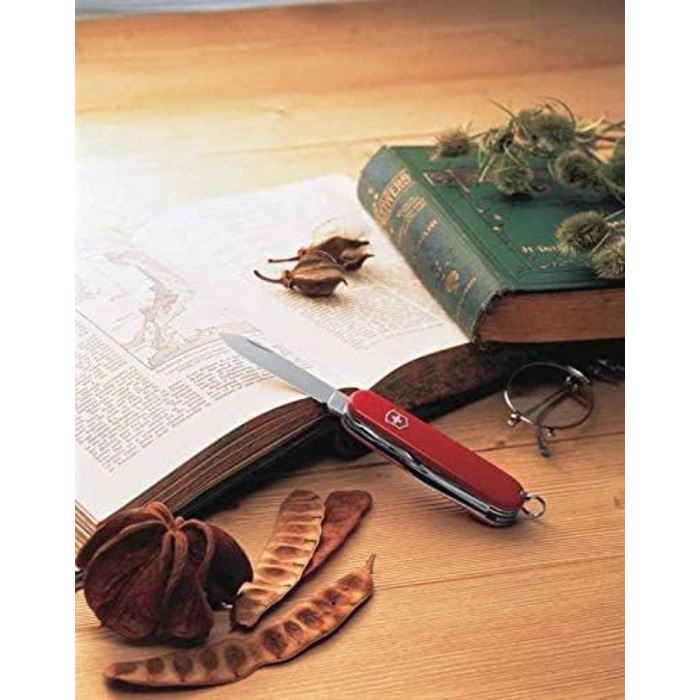 Швейцарський ніж Victorinox Climber, 14 функцій, Swiss Made, Мультитул з ножем, ножицями, відкривачкою для консервів та ковпачка, викруткою, дерев'яний, Limited Edition