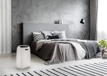 Зволожувач повітря De'Longhi AriaDry DEXD216RF з фільтрацією та функцією осушення, 16 л/день, R290, чорний