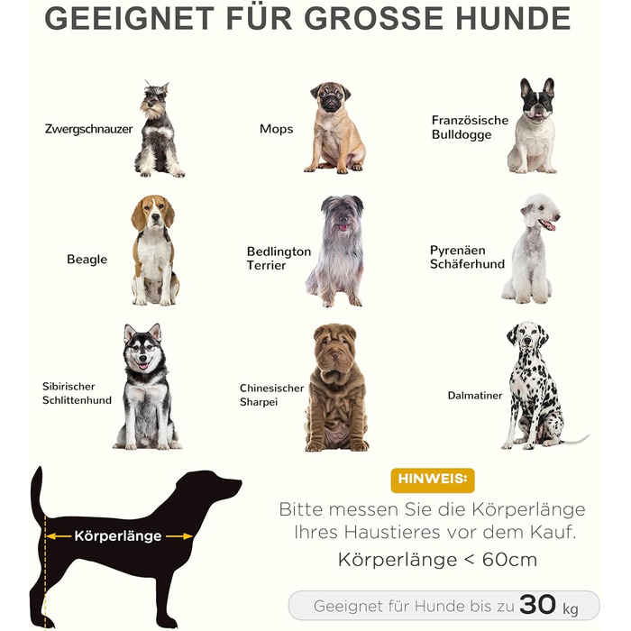 Лежанка для собак PawHut Outdoor, піднята лежанка з дихаючою сіткою, для малих та середніх собак, 91 x 69 x 29 см (Чорний)