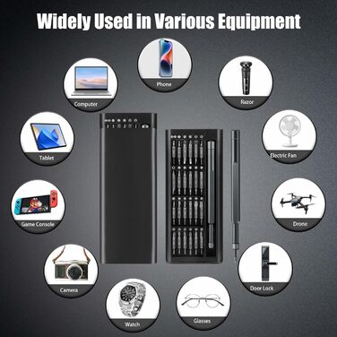 Набір викруток Feinmechaniker 49 в 1 з магнітом для iPhone, iPad, Macbook, Switch, PS4, PS5, комп'ютерів, окулярів та годинників