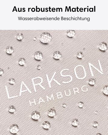 Сумка через плече LARKSON Solveig Medium бежева - Містка напівмісяць, водонепроникна (6.5 л)
