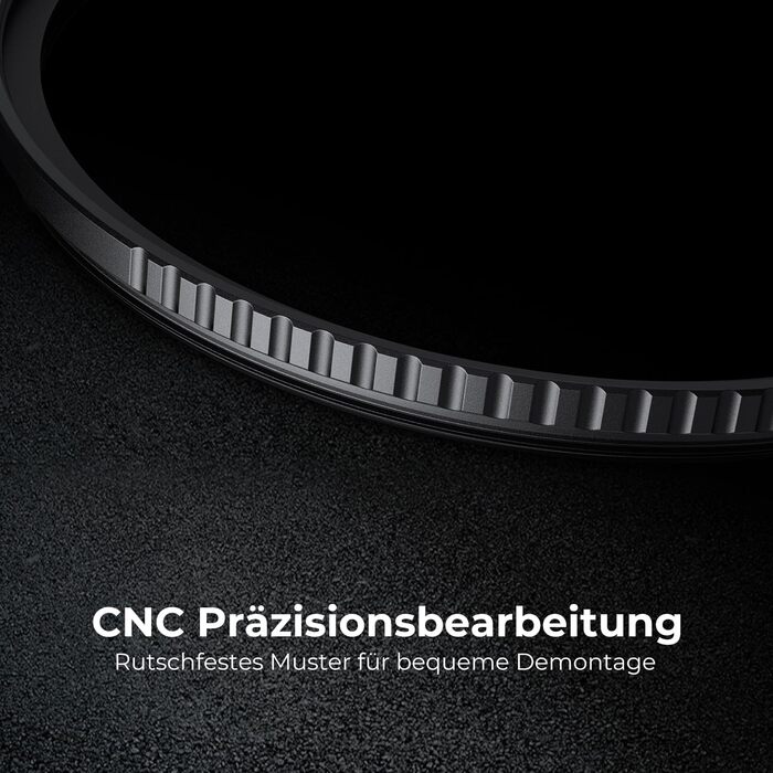 Фільтр K&F CONCEPT: поляризаційний (CPL) + захисний (UV), серія Nano Klear (58 мм)