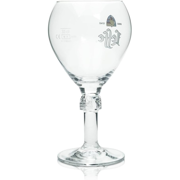 Набір келихів Leffe Large (6 шт) 330 мл для пива Leffe Blonde, Brown, Ruby, Double, Triple + підставки