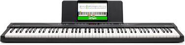 Клавіатура Alesis E-Piano з 88 клавішами, 480 звуків, USB-MIDI, динаміками, аксесуарами та уроками для початківців